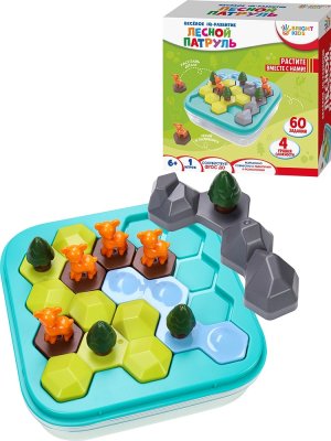 Головоломка Лесной патруль 4 уровня сложности 60 заданий И-7831