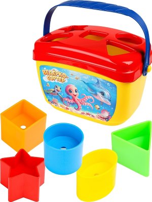 Сортер ведерко Морские жители И-5898