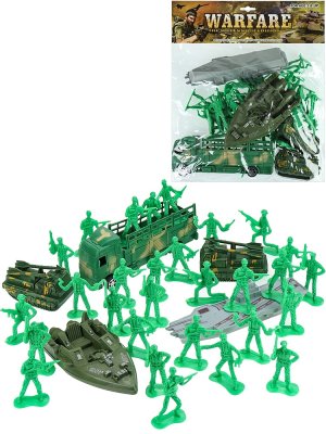 Игровой набор Армия 34 предмета в пакете 15,7х4х6 см 2015151