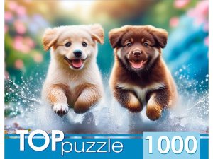 Паззл 1000 БЕГУЩИЕ ЩЕНКИ ХТП1000-8737