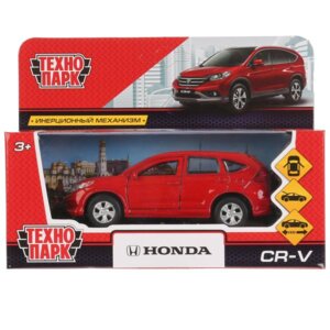 Модель Маш HONDA CR-V 12см открыв двери инерц Красный CR-V-RD 