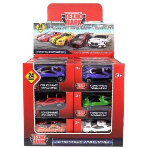 Модель Маш ГОНОЧНЫЕ МАШИНЫ металл 7 см в асс 2204I0182-R