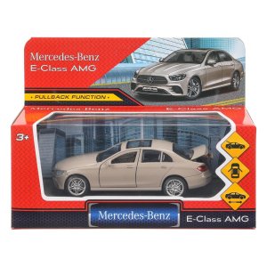 Модель Маш MERCEDES-BENZ e class amg металл 12см дв баг инерц золотистый ECLASS-12-GD