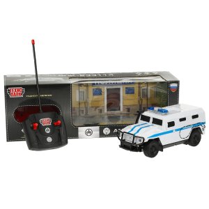 Модель Маш р/у АМН ВПК 233114 ПОЛИЦИЯ 21 см свет белый TIGER-22RCPOL-WH