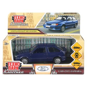 Модель Маш Ваз 2113 12 металл см двери багаж инерц темно синий 2113-12-BU2-WOD