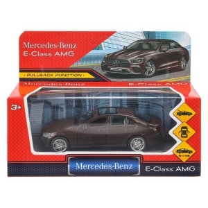 Модель Маш MERCEDES BENZ e class amg 12см металл дв баг инерц бордовый ECLASS-12-BD
