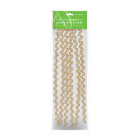 Декор Бордюры из мешковины самокл 6шт 2-604/08