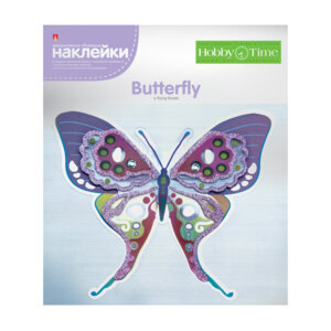 Наклейки декор 3D Бабаочка 2-291/09