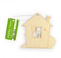 Заготовка для декорирования Домик 1 10Х10см 2-743/36