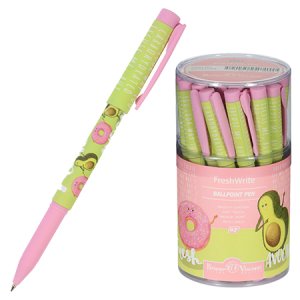 Ручка шар 0,7мм Синяя FreshWrite Авокадо и Пончик 20-0214/62