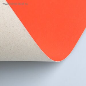 Картон цветной А1 в листах Красный 11-125-133