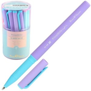 Ручка масляная 1мм синяя PrimeWrite Basic Zefir 20-0295/02