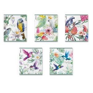 Тетрадь 48л Клетка Тропические птицы 048019954-60611