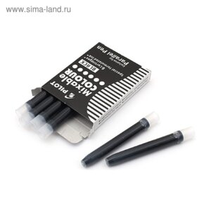 Картриджи для перьевой ручки Pilot набор 6шт (для Parallel Pen)  черный IC-P3-S6 (B) 1447493
