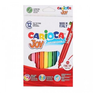 Фломастеры 12цв Joy смываемые 40614