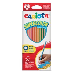 Карандаши 12цв Supercolor деревянные заточенный 43391