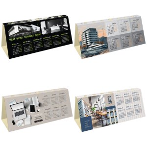 Кал 2025 Домик с высечкой Office 210*85 мм