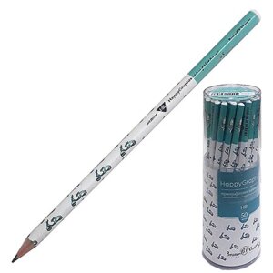 Карандаш ч/г НВ Happy Graphix Мопеды 21-0030/24