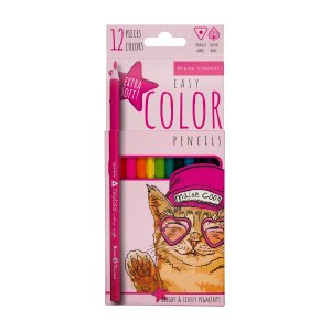 Карандаши 12цв EASYCOLOR 30-0028