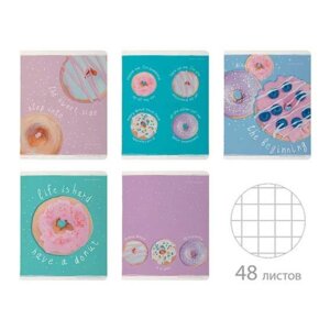 Тетрадь  48л Клетка DONUT 7-48-1292