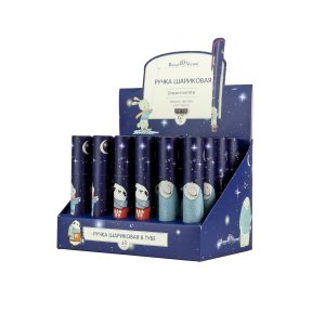 Ручка шар 0,7мм Синяя DreamWrite Волшебная ночь 3вида 20-0264/11