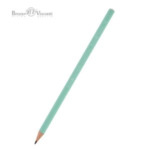 Карандаш ч/г НВ с ластиком Graphix Zefir Мятый 21-0045/04