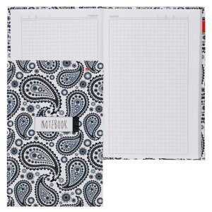Блокнот престиж  80л А5 BLACK&WHITE 3-80-072/31