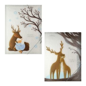 Папка на резинке А4 FOREST DREAM 2 вида 14-033/04