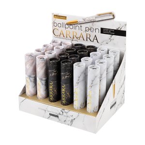 Ручка шар 0,7мм Синяя DREAMWRITE CARRARA в подарочной тубе 20-0264/61