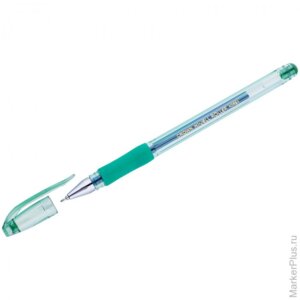 Ручка гелевая 0,7мм Зеленая Hi-Jell Needle Grip игольч HJR-500RNB