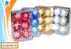 Шары Новогодние AL-60ZV06-44