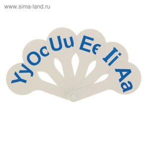 Касса английские гласные буквы АГ-01