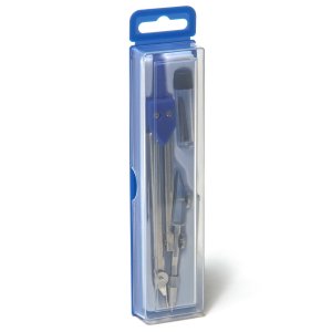 Готовальня 2 предм пластик футляр AL4503