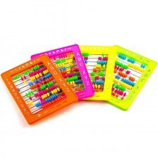 Счеты детские 10 десятков пластик AL6353
