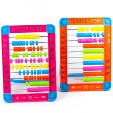 Счеты детские 5 десятков пластик AL6354
