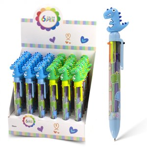 Авторучка шар 0,7мм 6цв Dino AL11654