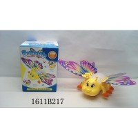 Игрушка Бабочка Свет+звук на бат DL-298 