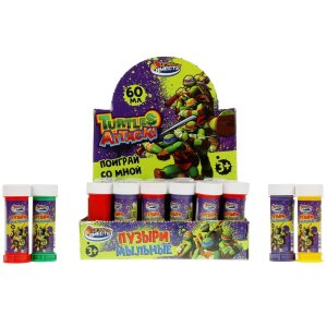 Мыльные пузыри Черепашки 60 мл 01078-60ЭД