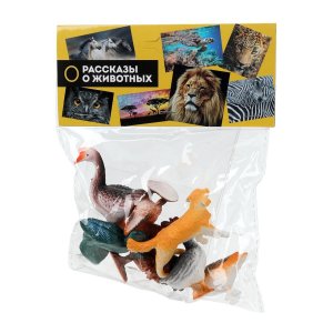 Домашние животные Пластизоль 7 шт Рассказы о животных YG97742-R