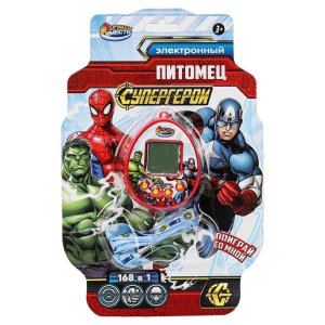 Электронная логическая игра питомец супер герои блист 1712K495-R13