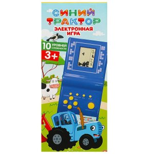 Электронная логическая игра СИНИЙ ТРАКТОР Тетрис D22605-R12