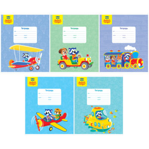 Тетрадь  12л Крупная Клетка Приключения Енота ТД12кк_35157