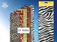 Крепированная бумага Шкуры животных 50х250см 5 диз TZ 10102