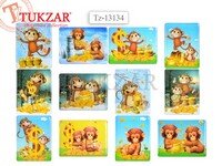 Магнит Обезьянка 4х6см, 12 видов в ассортименте TZ 13134