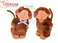 Фигурка керамическая Обезьяна  пушистая  2 вида в ассортименте TZ 13204