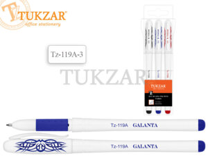 Набор гелевых ручек 3цв бел корп 119 A- 3