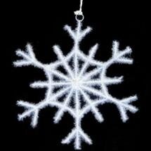 Декоративное украшение Снежинка  на подвесе 100816