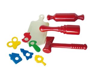 Детский кухонный набор толкушка скалка молоток доска раздел форм У530