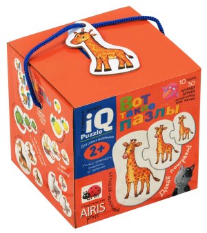 Для самых маленьких 2+ Вот такие пазлы