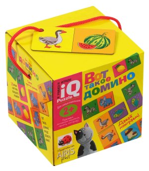 Для самых маленьких 2+ Вот такое домино